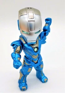 Silver Blue Iron Man Action Figure - Picture 1 of 5
