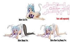 FREEing TV Anime No Game No Life " Shiro : Bunny Ver." 1/4 cat bare leg ver. NEW