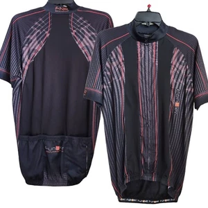 Camiseta deportiva de ciclismo Funkier Bike negra manga corta talla L - Imagen 1 de 14