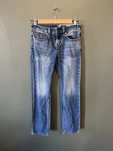 Volcom Vorta Youth Blue Jeans Boys 26  Slim Straight Leg - Picture 1 of 3