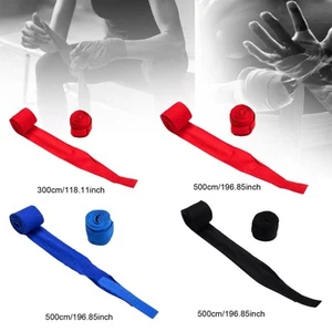 2 Pieces Boxing Hand Wraps Wrist Protection Kickboxing Hand Wraps Boxing Wraps - Picture 1 of 29