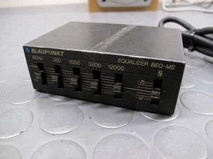 BLAUPUNKT BEQ-MS VINTAGE CAR AUDIO STEREO EQUALIZER EQUALIZZATORE MADE IN JAPAN - Imagen 1 de 5