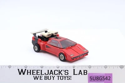 Red Sunstreaker Lamborghini Countach LP500S Transformers Diaclone 1983 Takara - Image 1 of 4