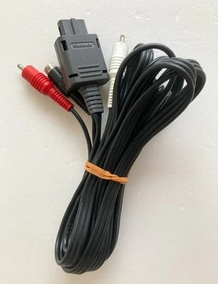 Vintage OFFICIAL GENUINE Nintendo S-Video Cable Super Famicom N64 SNES Game Cube - Image 1 of 3