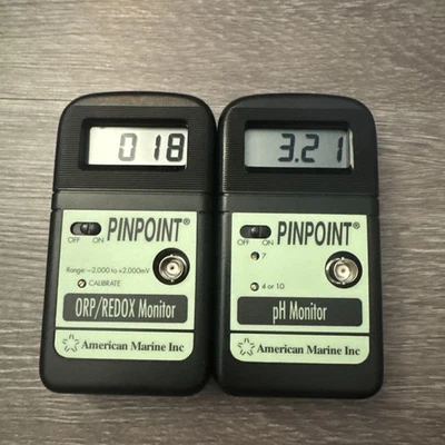 Pinpoint  Monitors PH ORP/Redox American Marine Inc NO PROBES Working Aquarium - Image 1 of 4