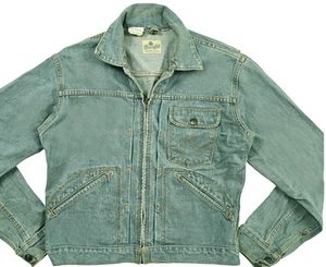LO ÚLTIMO DE COLECCIÓN AÑOS 50 REPRO Hombres WRANGLER 11MJZ SANFORIZE 6 PUNTOS CHAQUETA Jeans M (*Fit S) - Imagen 1 de 18