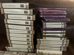 Lot of 14 GREAT COURSES DVD CD Guidebooks Fine Arts Music Travel Linguistics Art - Picture 1 of 14
