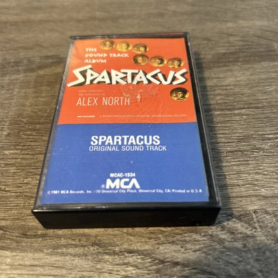 Spartacus Original Soundtrack Audio Cassette VG - Image 1 of 4