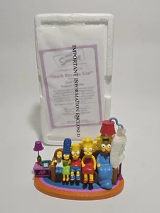 2003 Hamilton The Simpsons Collection Couch Reverse Size Couch Gags Sculpture - Picture 1 of 9
