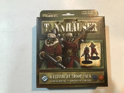 Tannhauser  Matriarchy Troop Pack exp NIB still sealed 2012 Fantasy Flight Games - Image 1 of 2