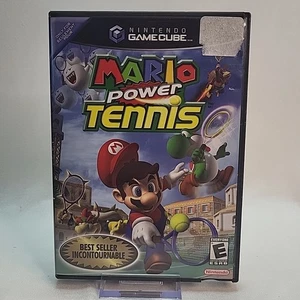Mario Power Tennis GameCube GC In Box No Manual Inserts Fast Shipping Canadian - Bild 1 von 11
