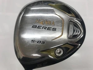 Lefty HONMA GOLF BERES S-03 5W Fairway Wood Flex-R 2STAR ARMRQ8 49 No H/C - Picture 1 of 10