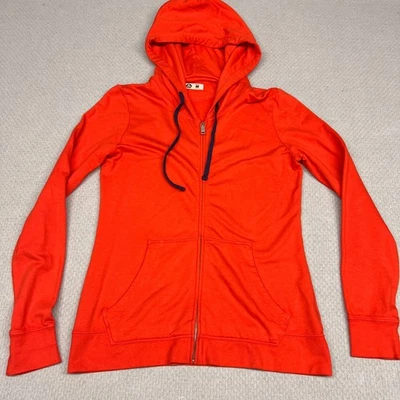 American Giant Hoodie Womens Medium Red Full Zip Supima Cotton Hooded Sweatshirt - Image 1 of 4