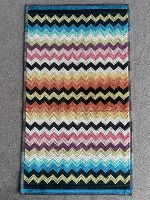Missoni Home Buster Hand Towel | Zig Zag Pattern | 100% Cotton