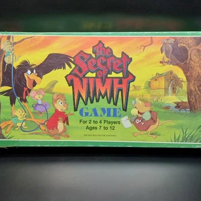 1982 The Secret of Nimh Board Game Whitman EUC Only Missing Instructions  - Image 1 of 4