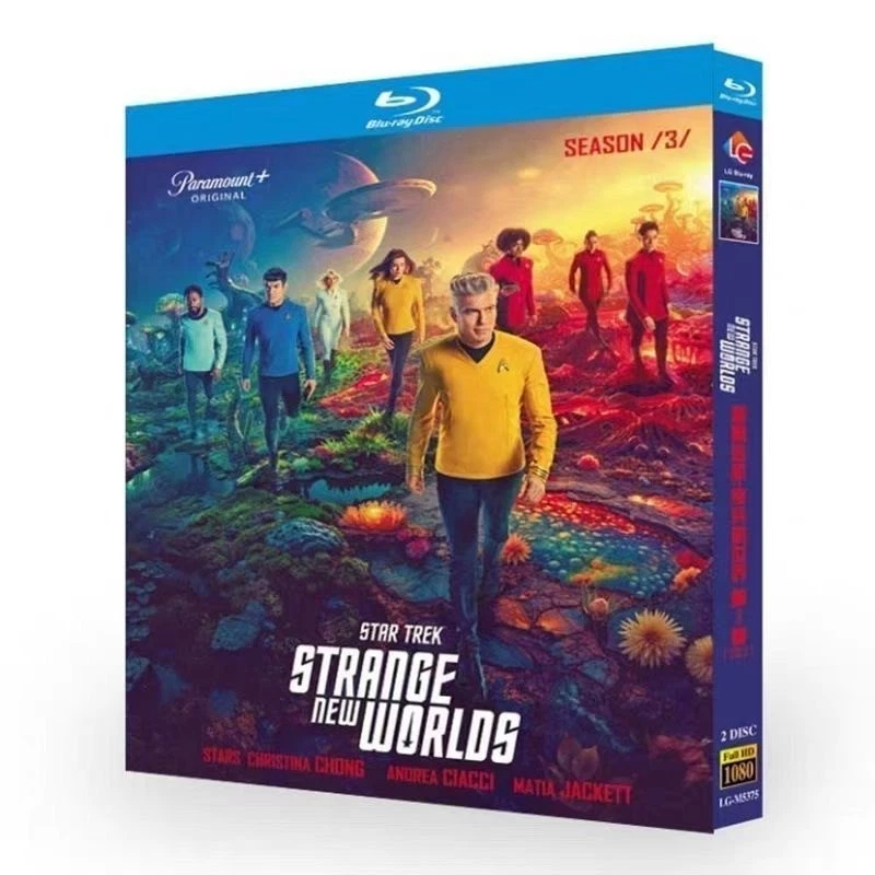 Star Trek: Strange New Worlds Season 3 2025 BD New 2-Disc All Region Box Set USA - Image 1 of 1