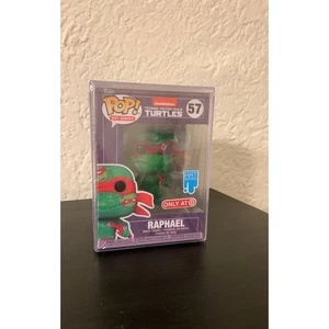 Funko Pop Teenage Mutant Ninja Turtles: Raphael #57 Art Series Target - Picture 1 of 6