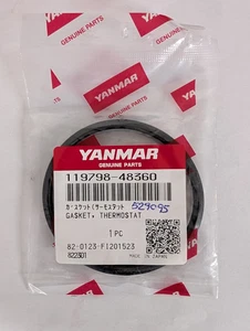 Yanmar Thermostat 70c Gasket 6LP, 8LV320,350,370 - 119798-48360 - Picture 1 of 2