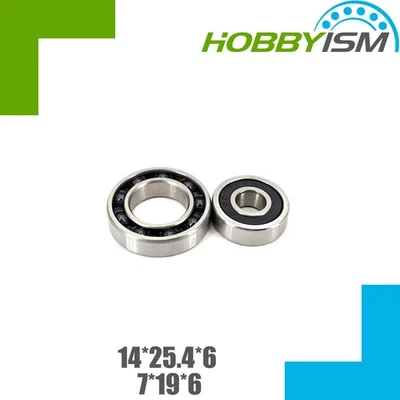 14x25.4x6   7x19x6 Novarossi OS Ceramic ENGINE BEARING KIT - Image 1 of 4