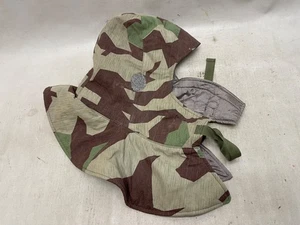 NICHT WENDBAR WINTER TARN HAUBE KAPUZE PARKA WEHRMACHT LUFTWAFFE ORIGINAL STOFF - Picture 1 of 11