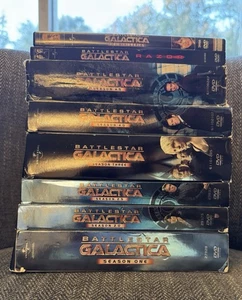 Battlestar Galactica Seasons 1, 2, 2.5, 3, 4 + Razor & Miniseries Lot - Imagen 1 de 10
