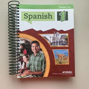 Abeka Spanish 1 Teacher Key 2021 - Spanish Language Arts Series - Picture 1 of 6
