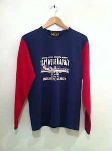 BNWT Duffer Sportswear Sweatshirt In Navy Size M - Picture 1 of 2