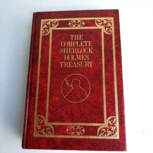 The Complete Sherlock Holmes treasury Hardcover Doyle Sir Arthur Conan - Picture 1 of 10