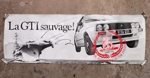 Affiche Publicitaire . La GTI Sauvage ! VISA . LION d'or Festival de Cannes 1985 - Imagen 1 de 4