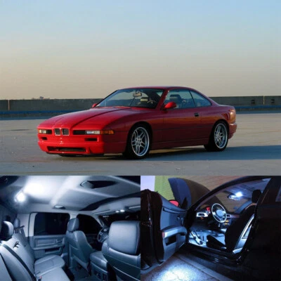 14X Kit de luces LED interiores blancas para BMW serie 8 E31 cupé 840ci 850ci 850csi Foto 1 de 4