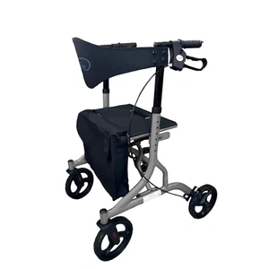 Z-Tec Falcon XL Rollator | Only 5.9KG | Lightweight | Folding | Tall | Silver - Picture 1 of 8