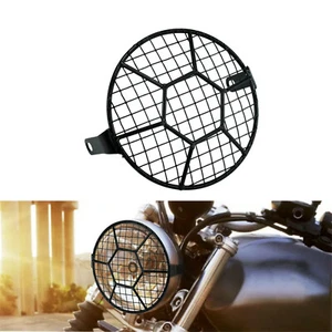 1 Stück Motorrad Scheinwerfer Protector Licht Lampe Abdeckung Für Harley Honda - Picture 1 of 10