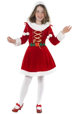 Little Miss Santa Child Christmas Costume - Image 1 of 3