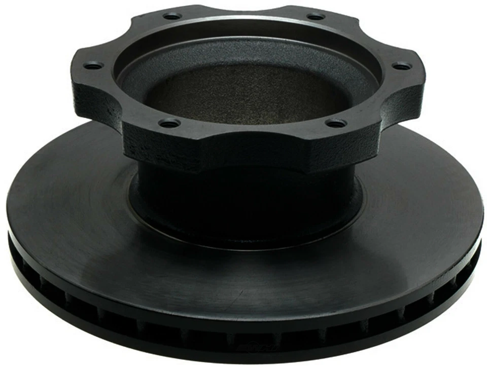 Conjunto de rotor y buje de freno de disco - sombrero negro delantero ACDelco se adapta a 05-10 Hino 145 Foto 1 de 4