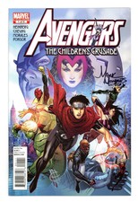 Avengers The Children's Crusade (2010) 1A NM- 9.2 Signed