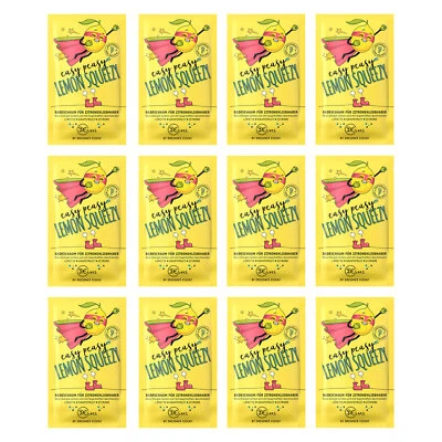 12er Pack Dresdner Essenz Badeschaum Easy Peasy Lemon Squeezy 12x60 g Badezusatz