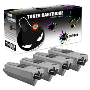 4 Black Toner Cartridge for OKI 330 MC352DN MC362W MC361MFP C330dn C510dn C511dn - Picture 1 of 1