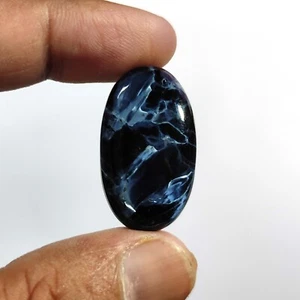 28,00 kt natürlicher Pietersit Cabochon Meditationsarmband Angebot 31 x 18 x 6 mm - Bild 1 von 6