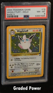 Pokemon Base Set 2 Wigglytuff PSA 8 Holo (1625) 19/130 - Bild 1 von 1