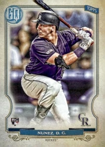 2020 Topps Gypsy Queen #5 Dom Nunez RC Colorado Rockies - Picture 1 of 2