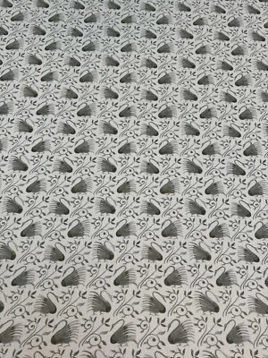 WILLIAM MORRIS & CO. Fabric Swans Linen/Ecru  6mtrs - Image 1 of 4