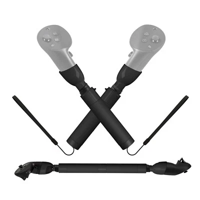 Domjia Extension Grips for Meta Quest Pro, Beat Saber, Golf+,Badminton,Baseball