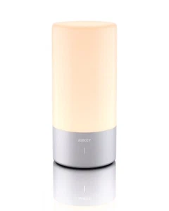 Aukey LED Nachttischlampe Tischleuchte 360° Dimmbar Touch RGB Tischlampe LT-T6 - Bild 1 von 4