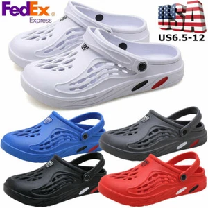 NEU HERREN ROBUSTE wasserdichte STRAND GARTEN ClogS SANDALEN von Sport - Bild 1 von 8