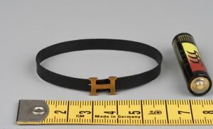 Gold Buckle Belt for DAMTOYS GK023 Gangsters Kingdom DIAMOND A ANGELO 1/6 Scale