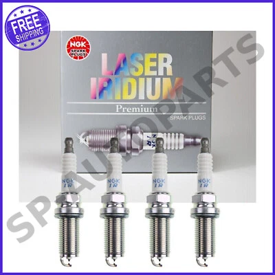 Bujía láser de iridio NGK genuina 4 piezas para Lexus GS300 IS300 NX300 RC300 2,0 L Foto 1 de 4