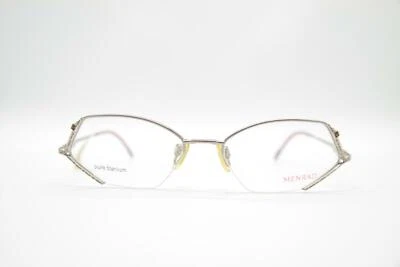 Vintage Menrad 15017-992 Titanium Silver Bronze Half-Rim Glasses Frame NOS - Image 1 of 4
