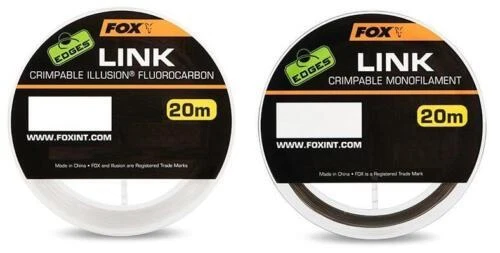 Fox Edges Link Crimpable Illusion Hooklength - All Colours & Breaking Strains - Image 1 of 1