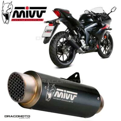 Impianto completo SUZUKI GSX-R 125 2017 2018 MIVV Gppro Nero - Immagine 1 di 4