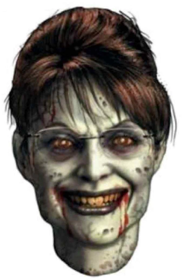 Rogue Zombie Sarah Palin Funny Fancy Dress Up Halloween Adult Costume Accessory - Image 1 of 1